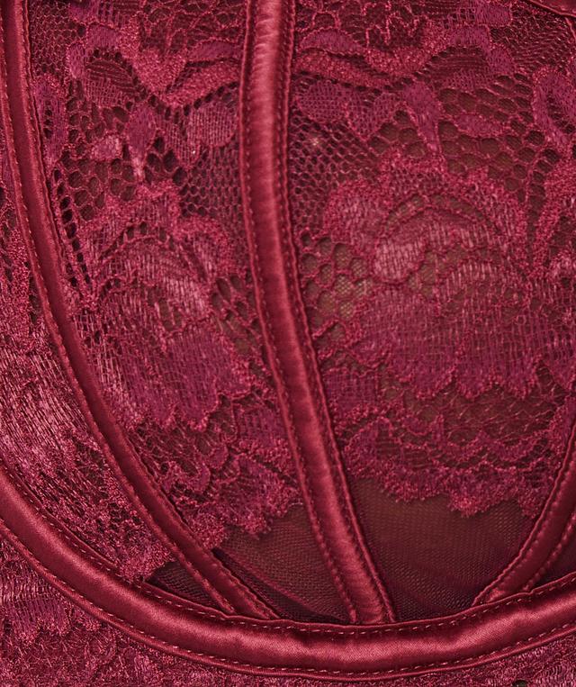 Bethany Underwire Bra -Berry