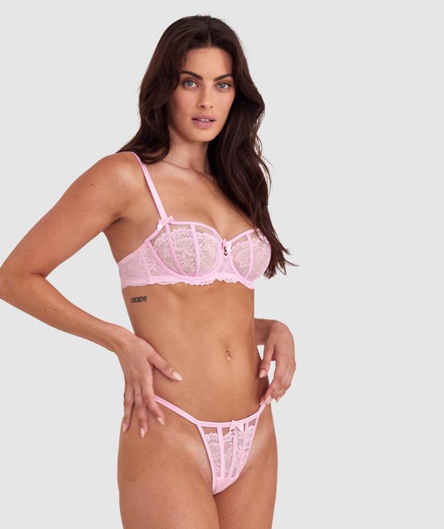 Bethany Underwire Bra - Dusty Pink
