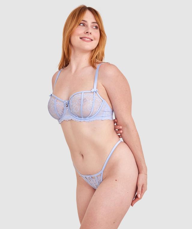 Bethany Underwire Bra - Light Blue