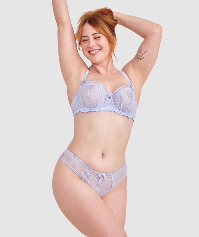 Bethany Underwire Bra - Light Blue