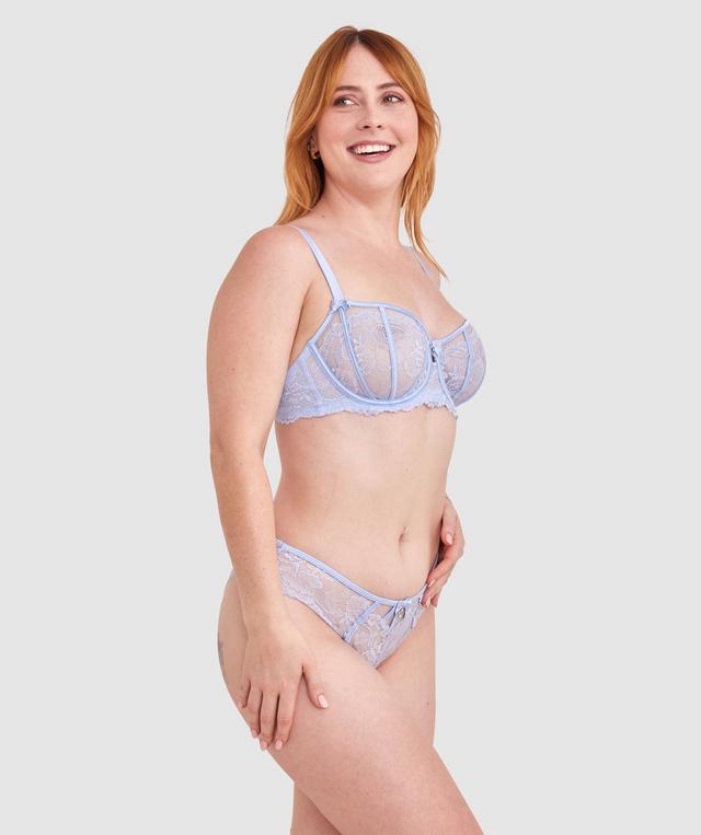 Bethany Underwire Bra - Light Blue