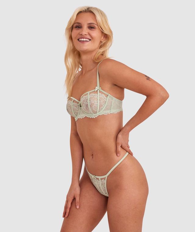 Bethany Underwire Bra - Olive