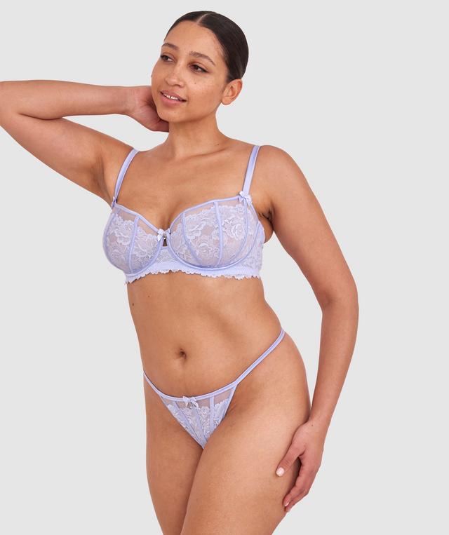 Bethany Underwire Bra - Pale Blue