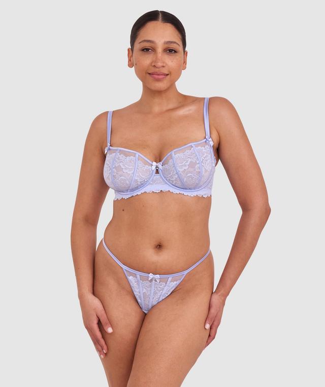 Bethany Underwire Bra - Pale Blue