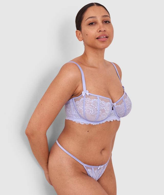 Bethany Underwire Bra - Pale Blue