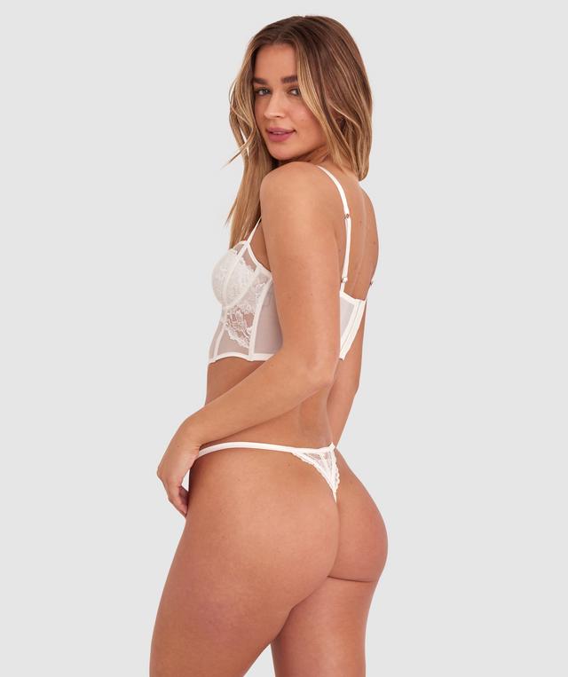 Bethany Underwire Corset - Ivory