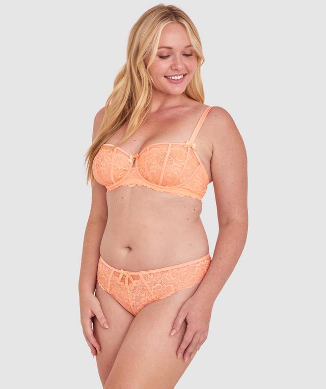 Bethany Unlined Bra - Light Coral