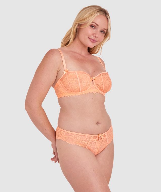 Bethany Unlined Bra - Light Coral