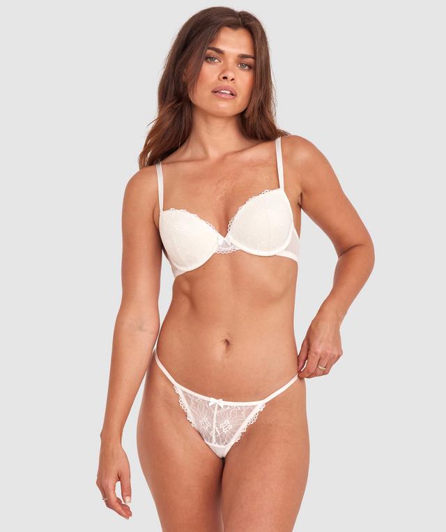 Betsie Push Up Bra - Ivory