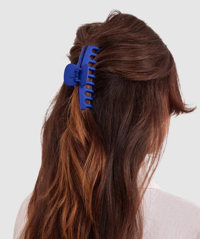 Blue Tropics Hair Clip - Cobalt Blue