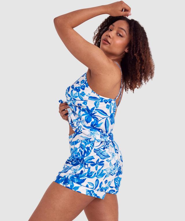 Blue Tropics Short - Cobalt Blue