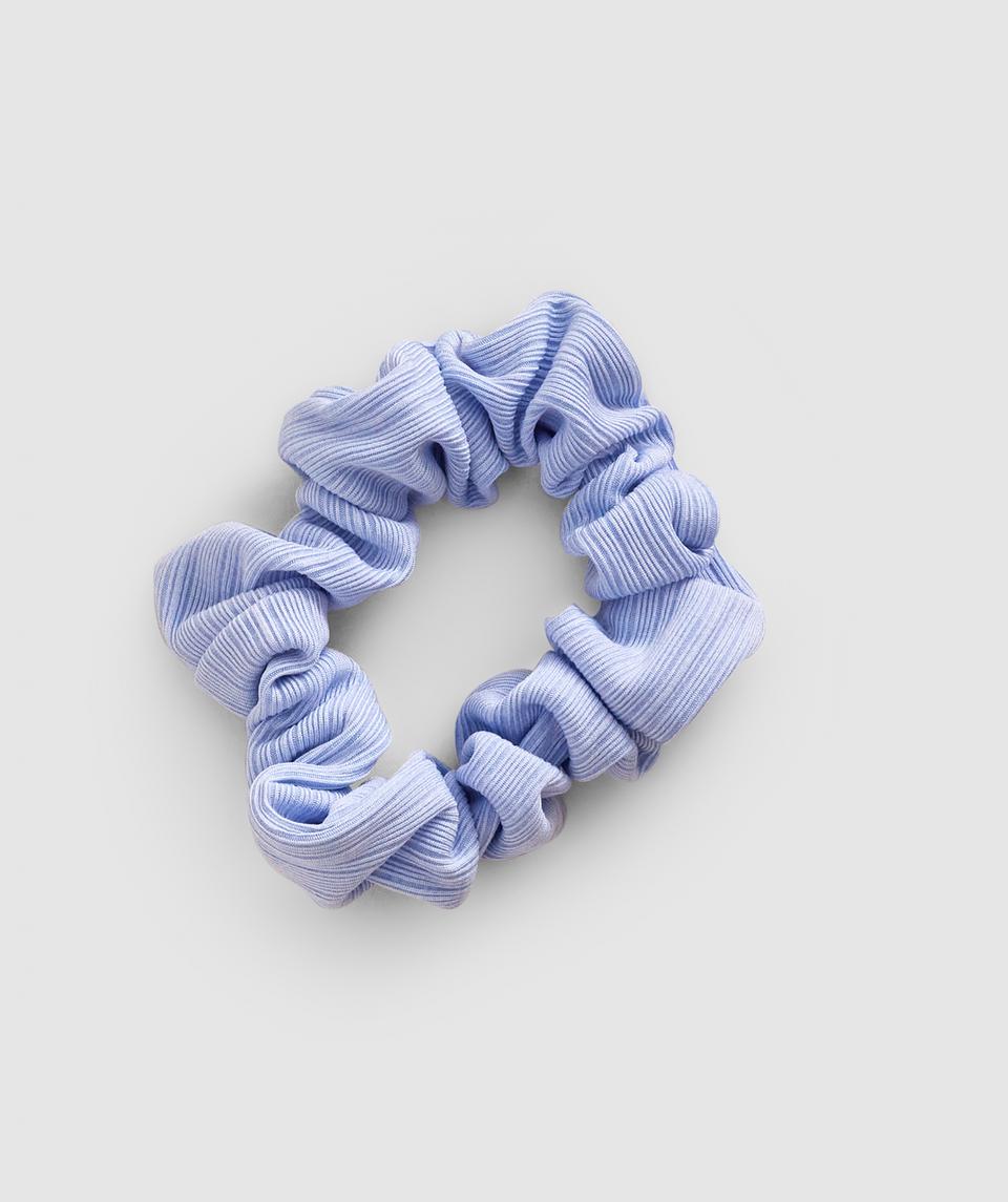 Freya Scrunchie - Pale Blue