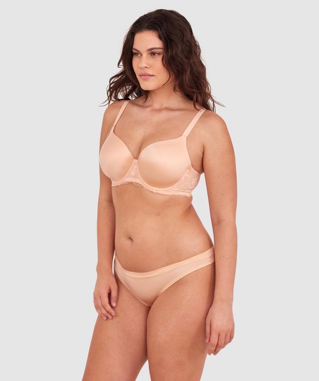 Body Bliss Brazilian Knicker - Light Coral