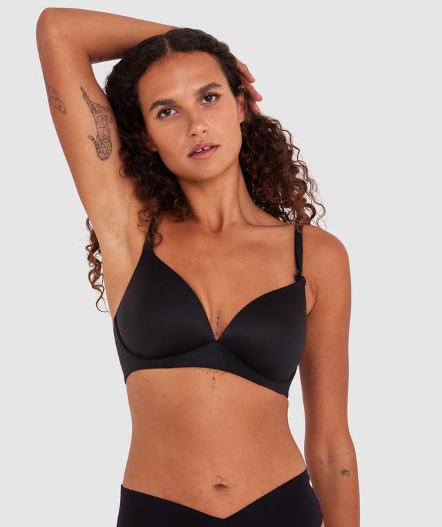 Body Bliss Contour Maternity Wirefree Bra - Black