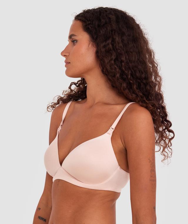 Body Bliss Contour Maternity Wirefree Bra - Blush Pink