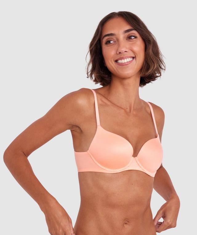Body Bliss Contour Plunge Bra - Light Coral