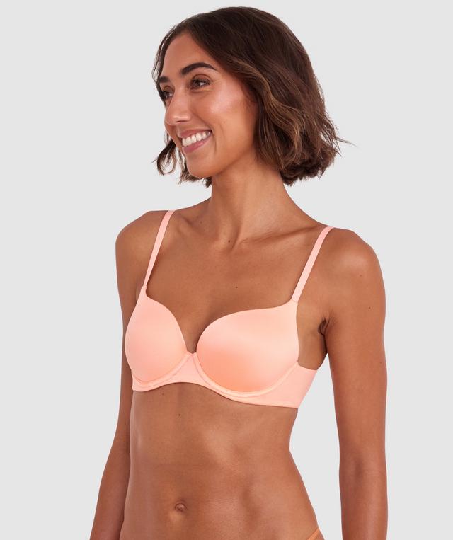 Body Bliss Contour Plunge Bra - Light Coral
