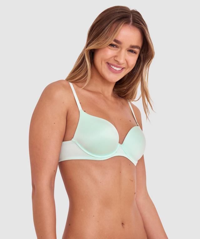 Body Bliss Contour Plunge Bra - Mint Green