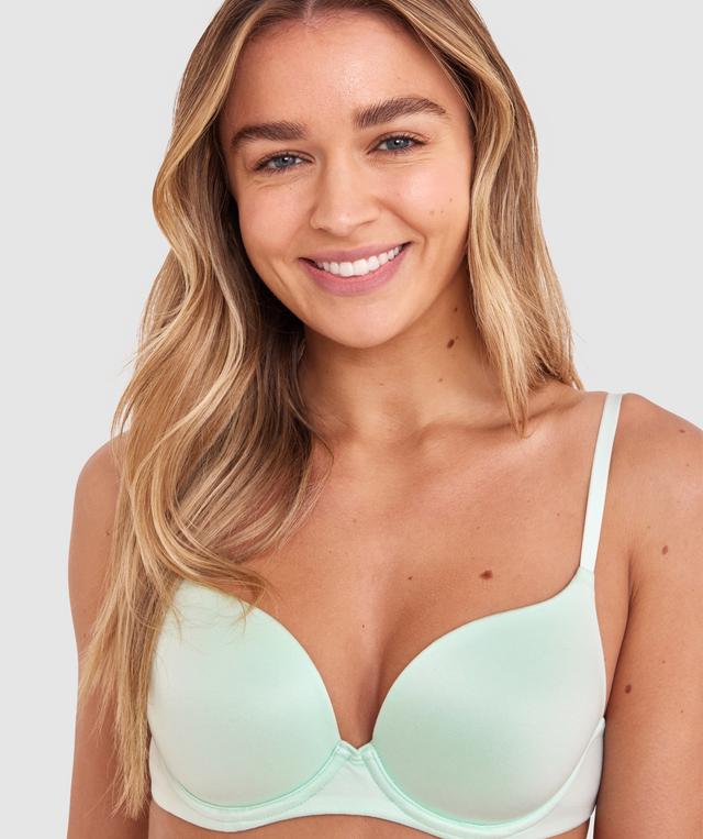 Body Bliss Contour Plunge Bra - Mint Green