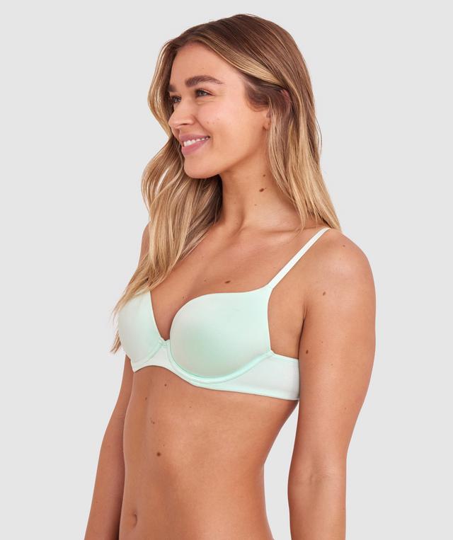 Body Bliss Contour Plunge Bra - Mint Green