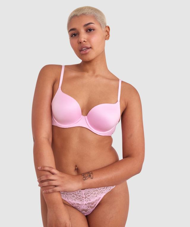 Body Bliss Contour Plunge Bra - Pink