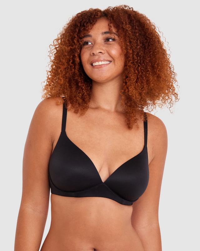 Body Bliss Contour Wirefree Bra - Black
