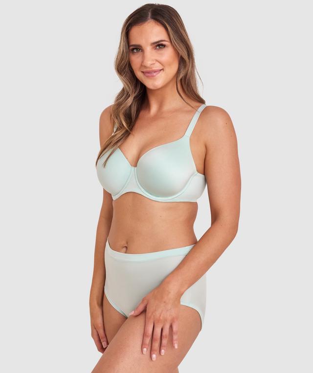 Body Bliss Full Brief - Light Green
