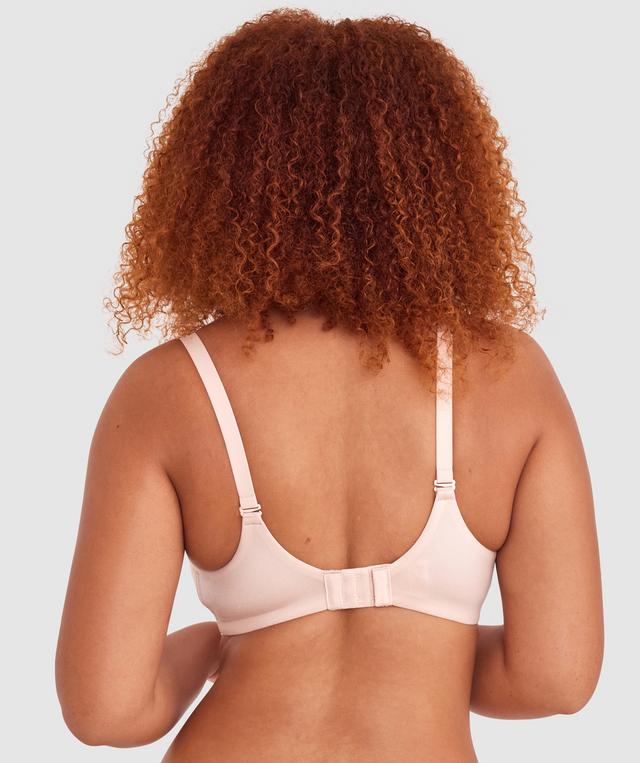 Body Bliss Full Cup Maternity Wirefree Bra - Blush Pink
