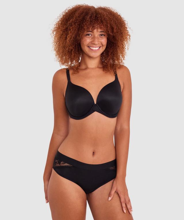 Body Bliss Full Cup Plunge Bra - Black