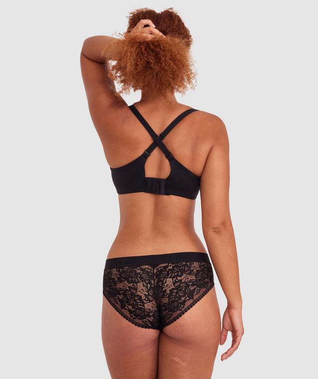 Body Bliss Full Cup Plunge Bra - Black