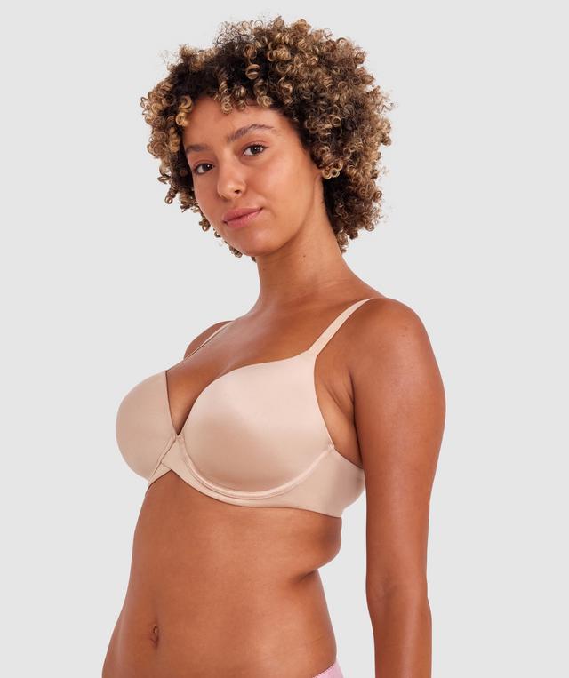 Body Bliss Full Cup Plunge Bra - Nude 2
