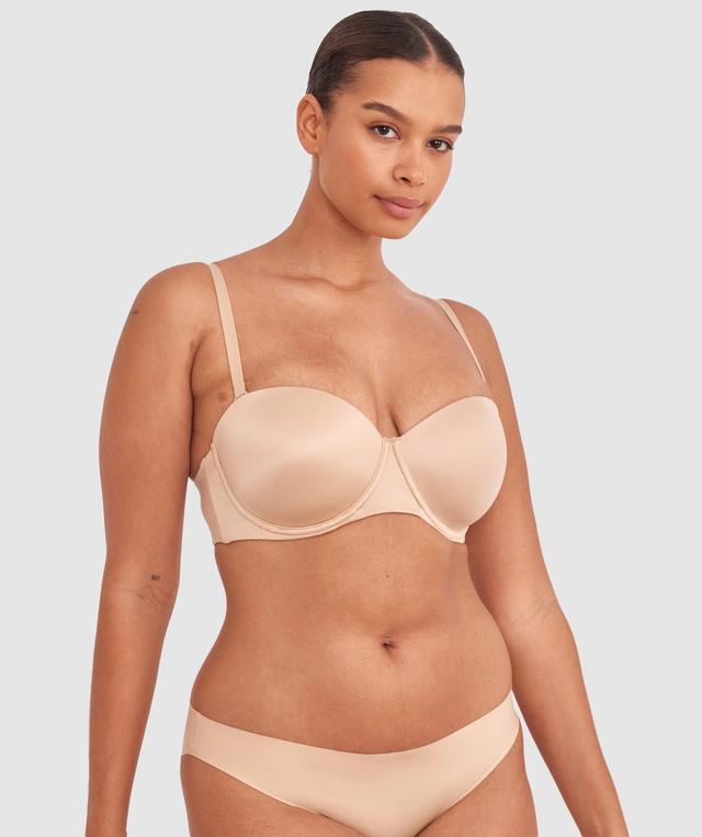 Body Bliss Full Cup Strapless Bra - Nude
