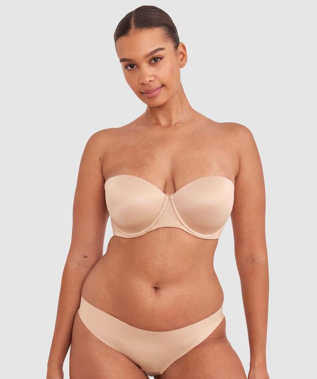 Body Bliss Full Cup Strapless Bra - Nude