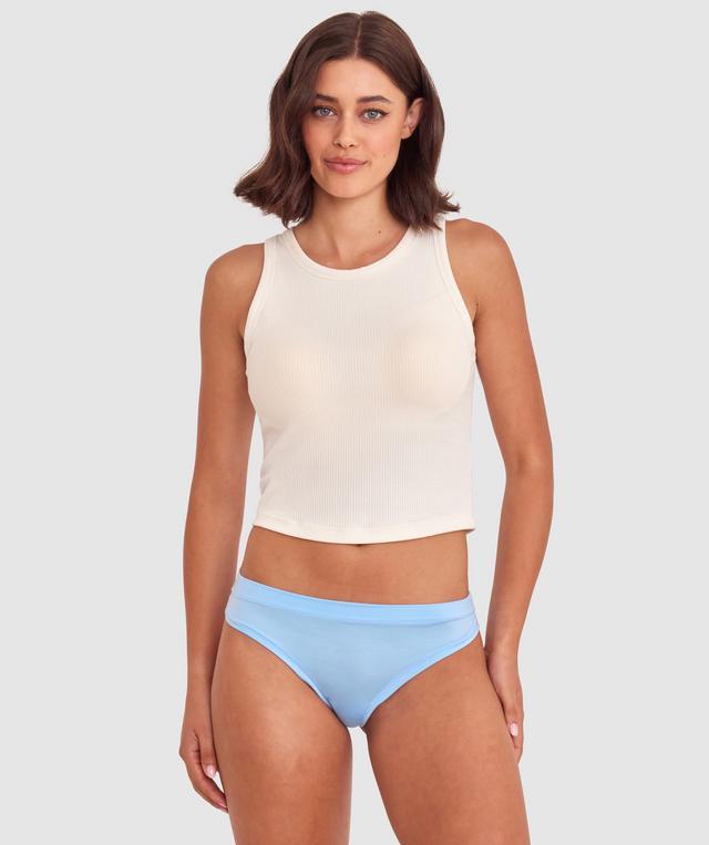 Body Bliss G String - Light Blue