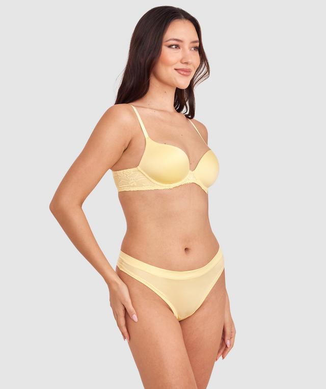 Body Bliss G String - Light Yellow