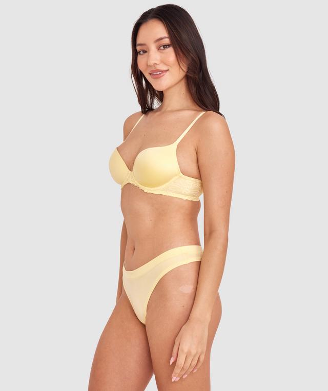 Body Bliss G String - Light Yellow
