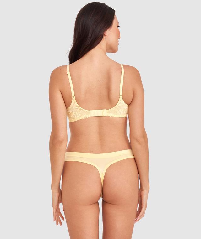 Body Bliss G String - Light Yellow