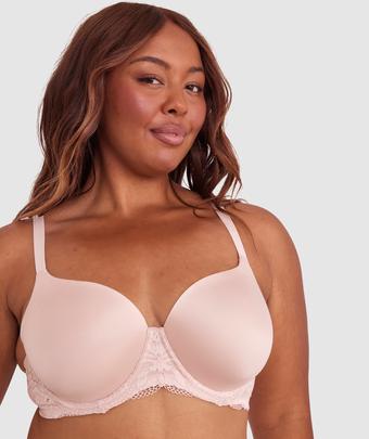 Body Bliss Lace Full Cup Bra - Blush Pink (BLUSH PINK)