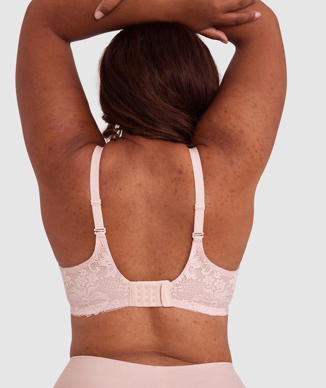 Body Bliss Lace Full Cup Bra - Blush Pink