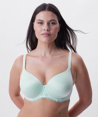 Body Bliss Lace Full Cup Bra - Mint Green (MINT GREEN)