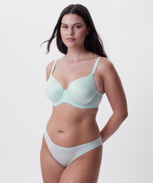 Body Bliss Lace Full Cup Bra - Mint Green