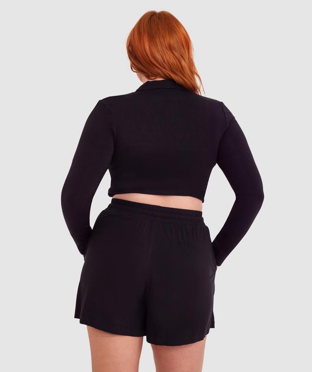 Body Bliss Lounge Short - Black