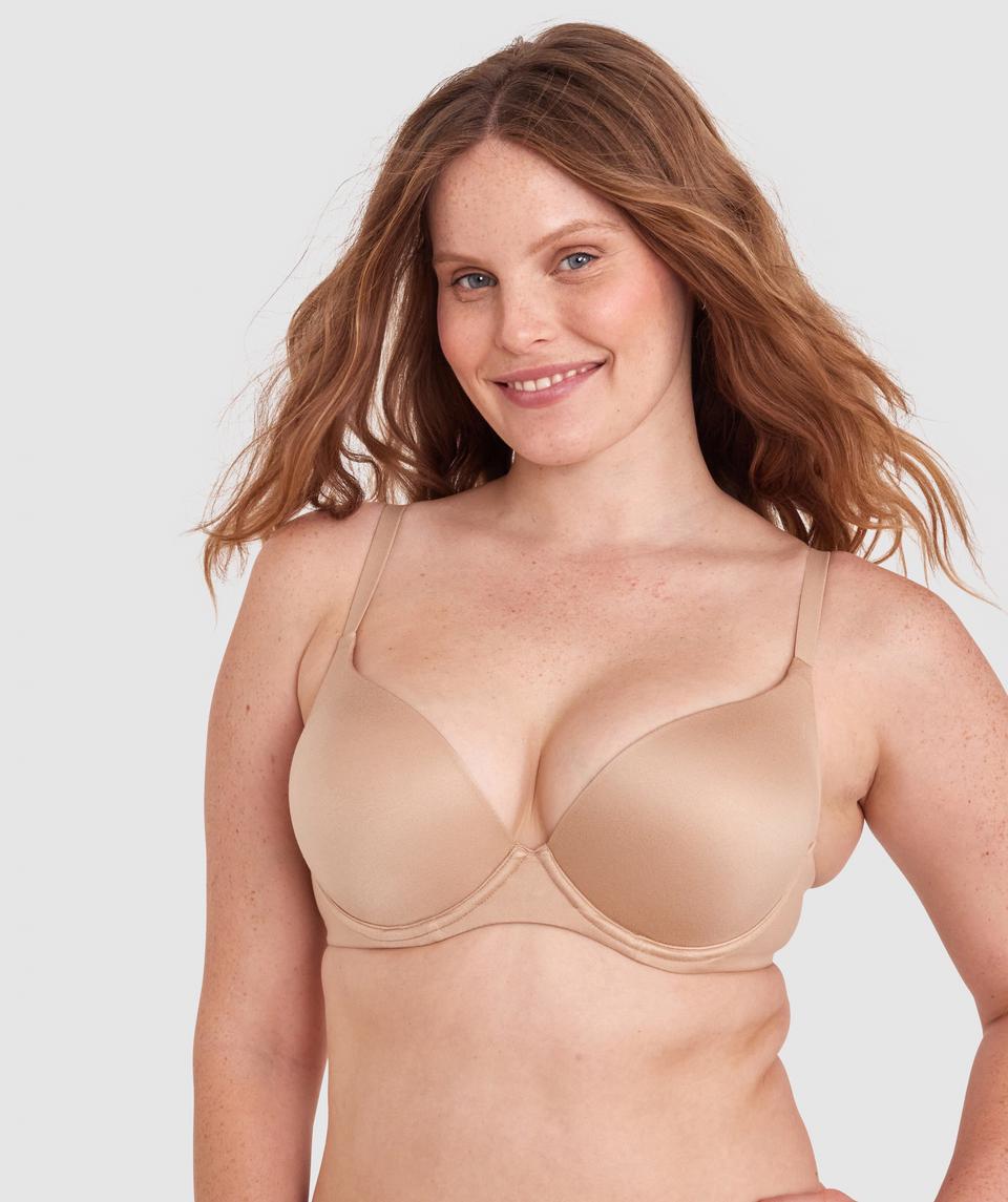 Body Bliss Plunge Double Push Up - Nude