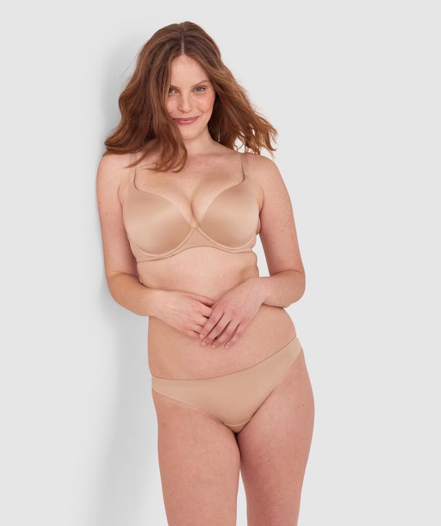 Body Bliss Plunge Double Push Up - Nude
