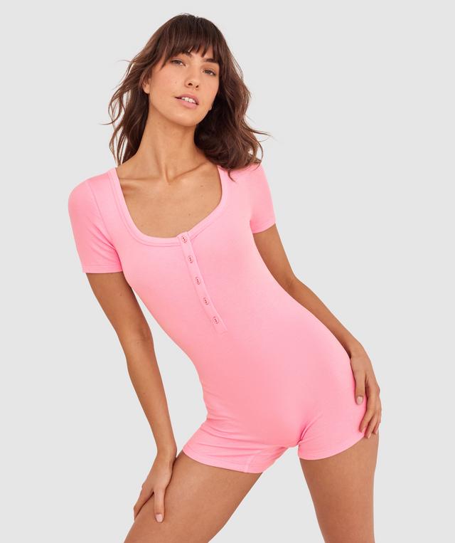 Body Bliss Romper - Pink