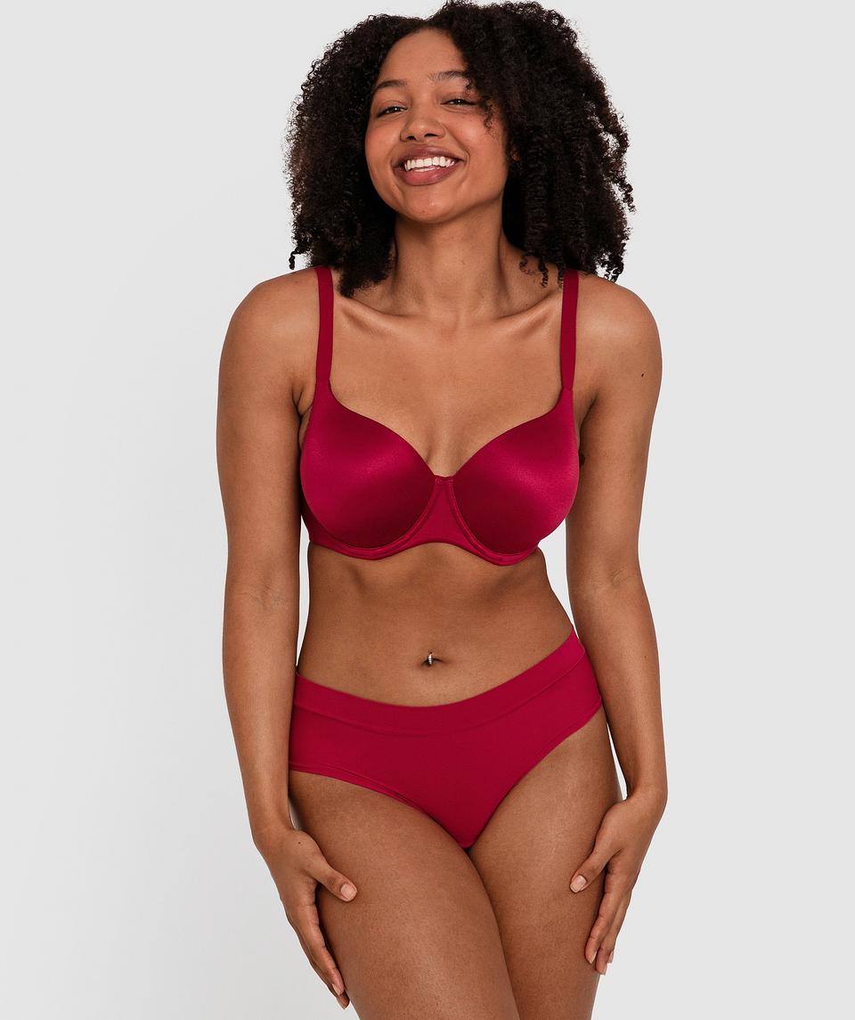 Body Bliss Shortie - Dark Red