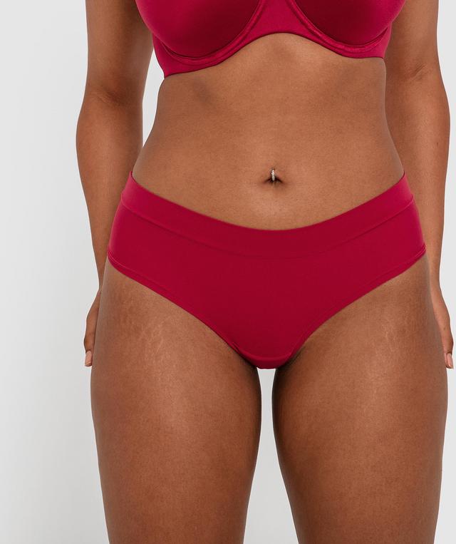 Body Bliss Shortie - Dark Red