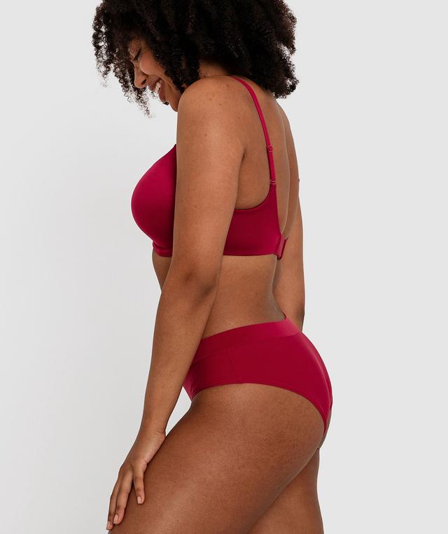 Body Bliss Shortie - Dark Red
