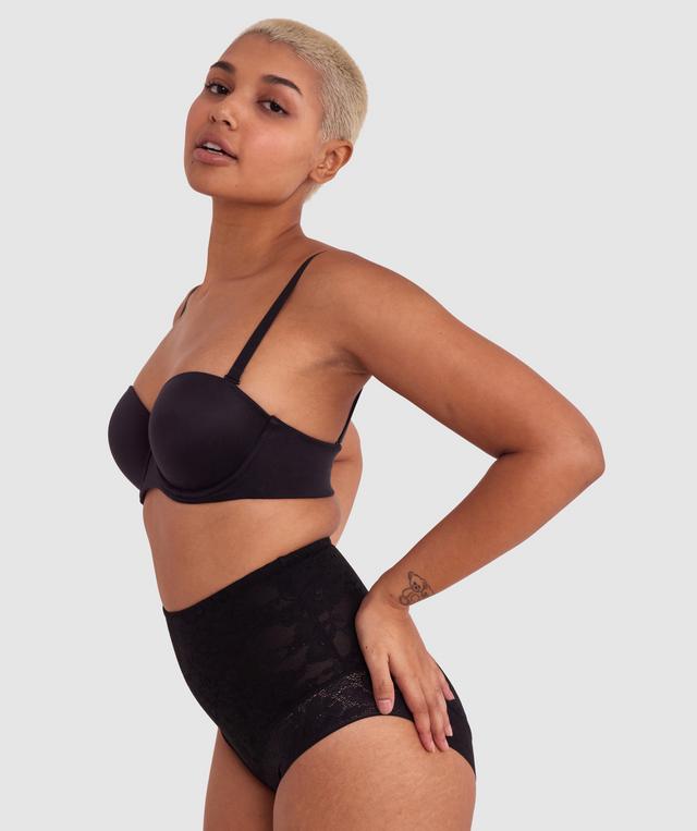 Body Bliss Strapless Contour Bra - Black