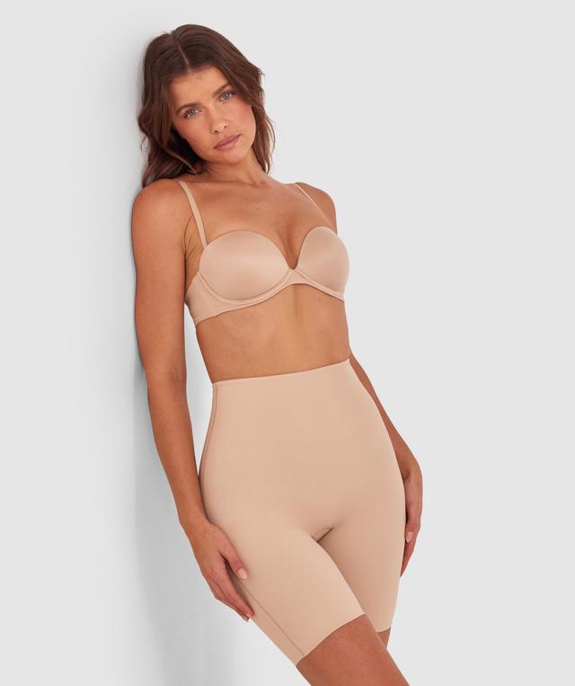 Body Bliss Strapless Push Up Bra - Nude